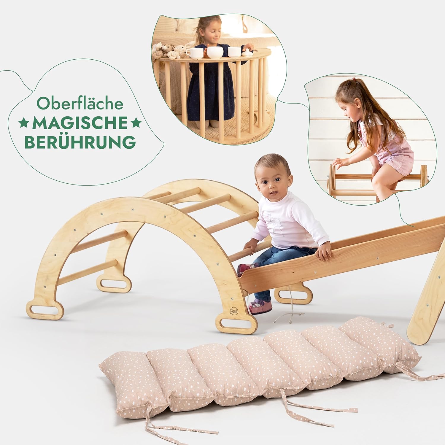 Premium Klettergerüst „Entdecker“ (5-in-1)