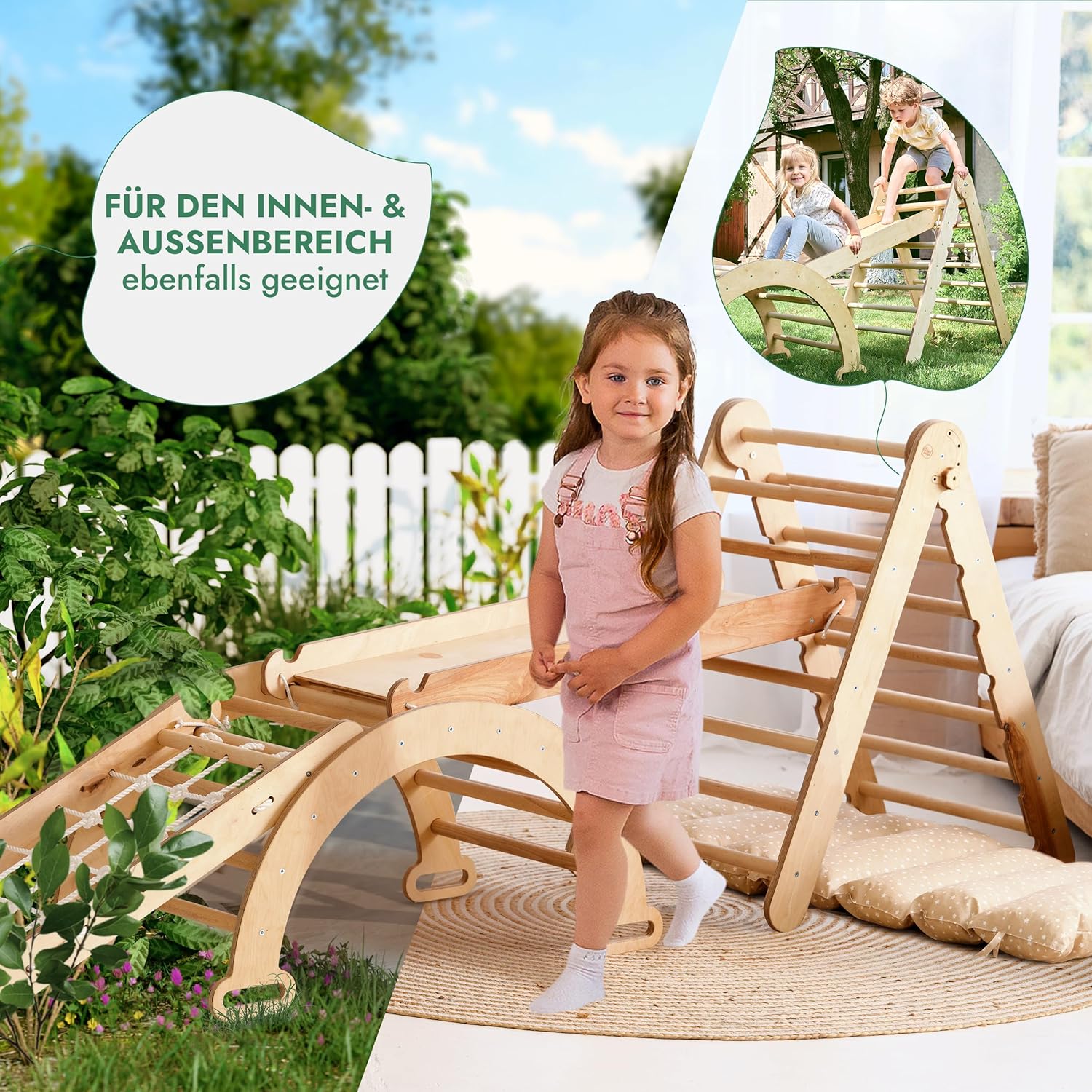 Premium Klettergerüst „Entdecker“ (5-in-1)