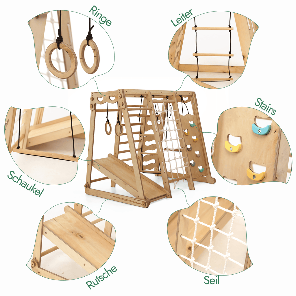 Klettergerüst-Set „Explorer“ (6-in-1)