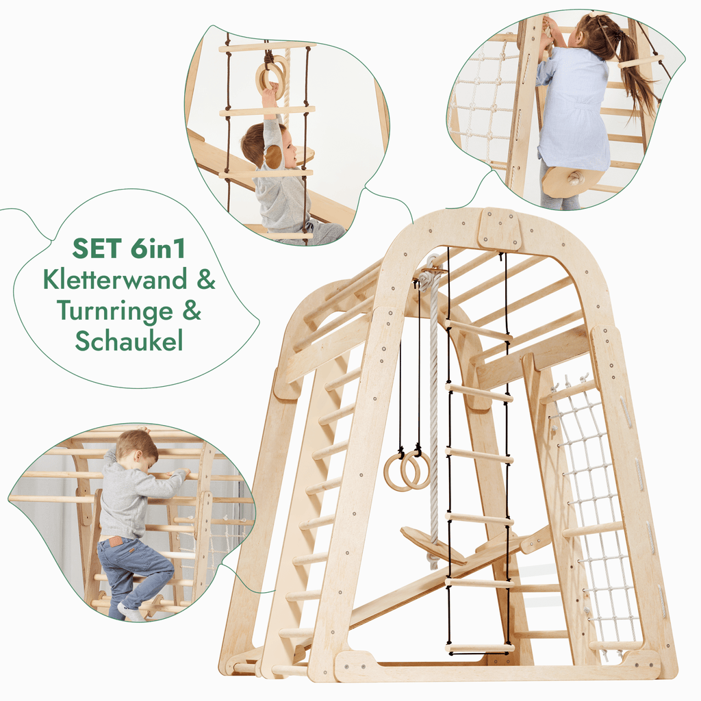 Indoor-Spielplatz „Gigant“ (6-in-1)