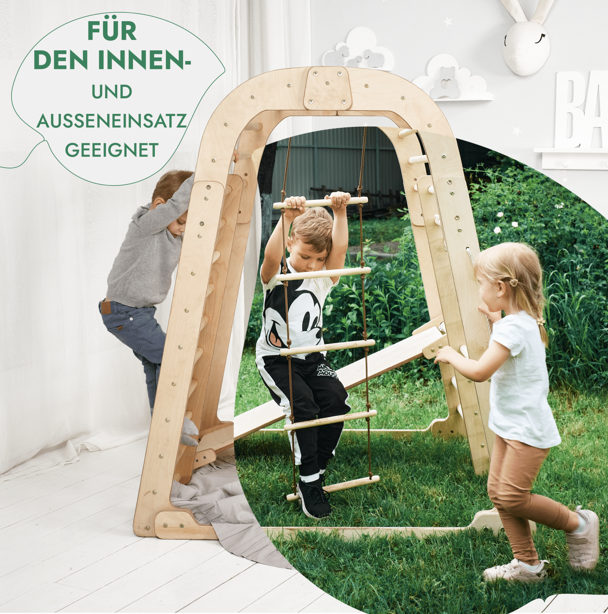 Indoor-Spielplatz „Gigant“ (6-in-1)