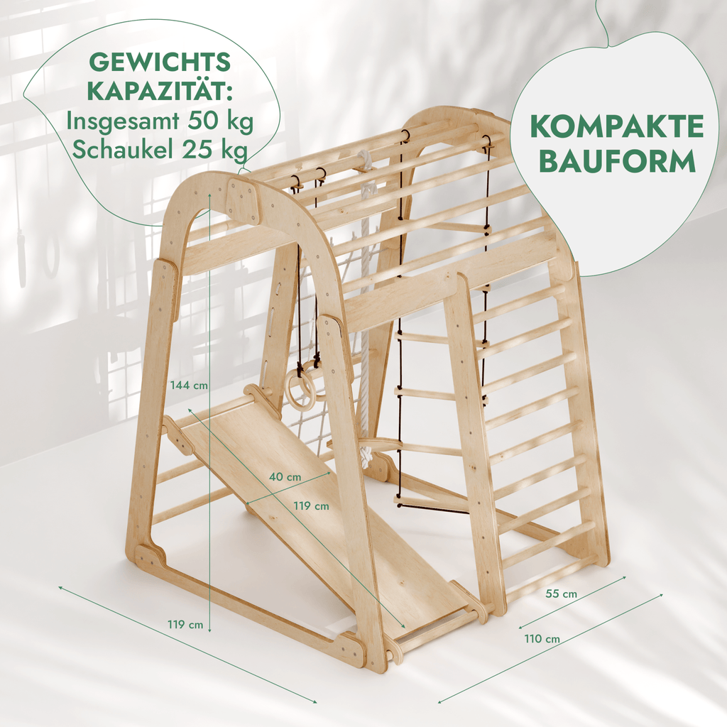 Indoor-Spielplatz „Gigant“ (6-in-1)