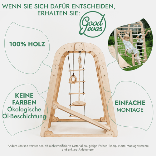 Indoor-Spielplatz „Gigant“ (6-in-1) - KletterKumpel