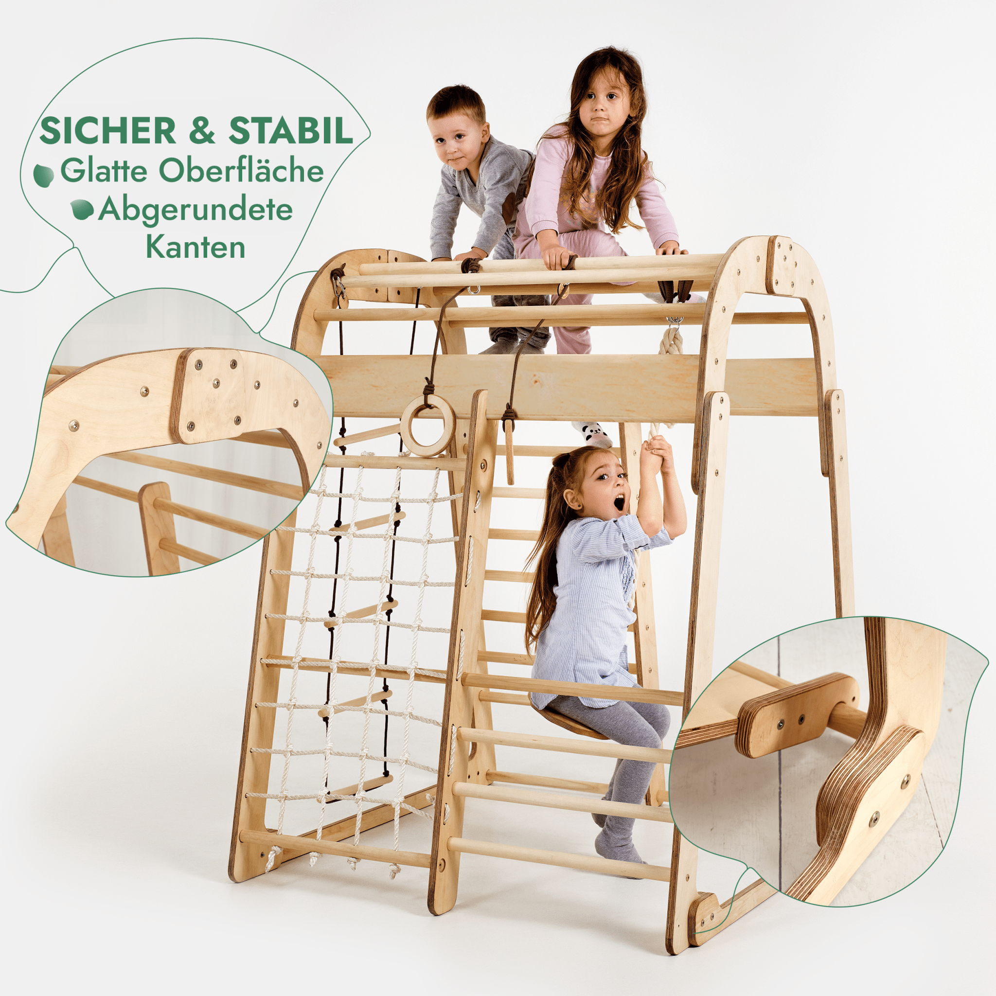 Indoor-Spielplatz „Gigant“ (6-in-1)