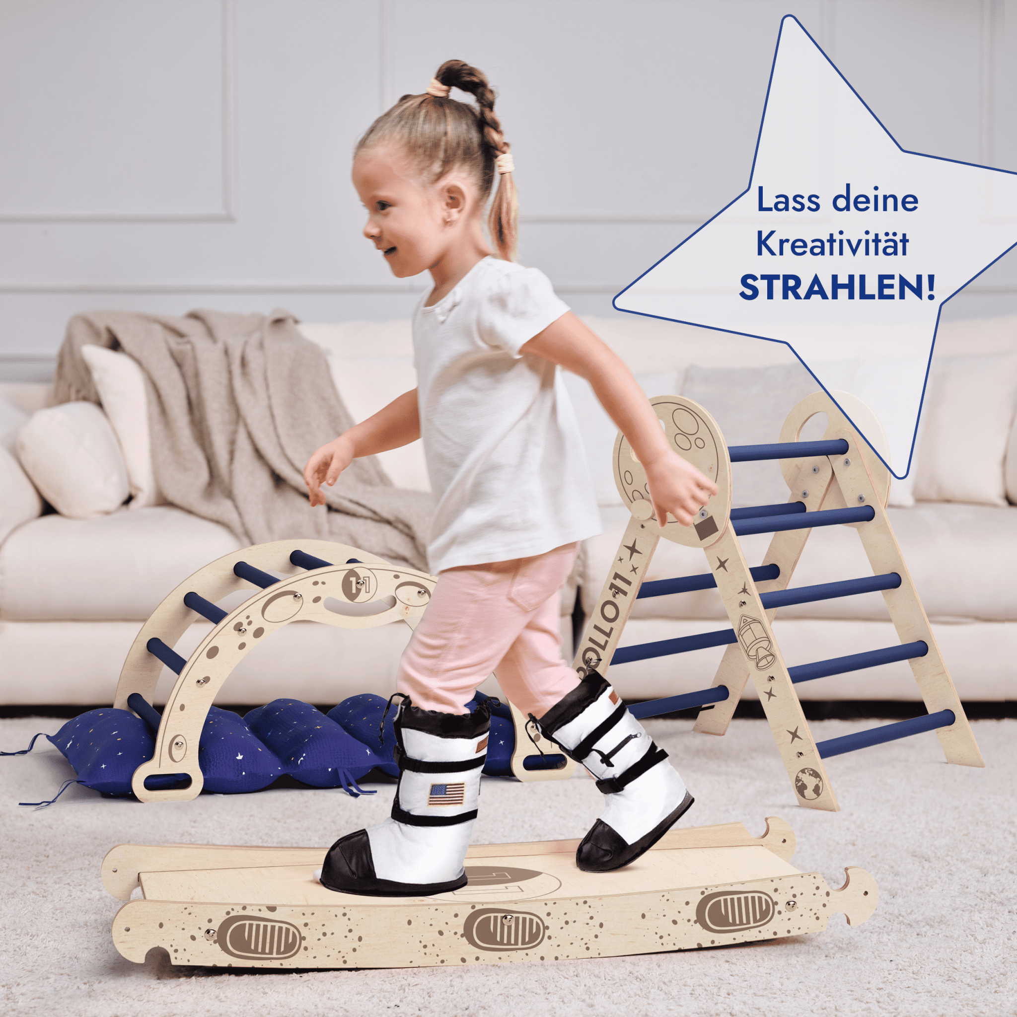 Montessori Kletterset „Apollo“ (4-in-1)