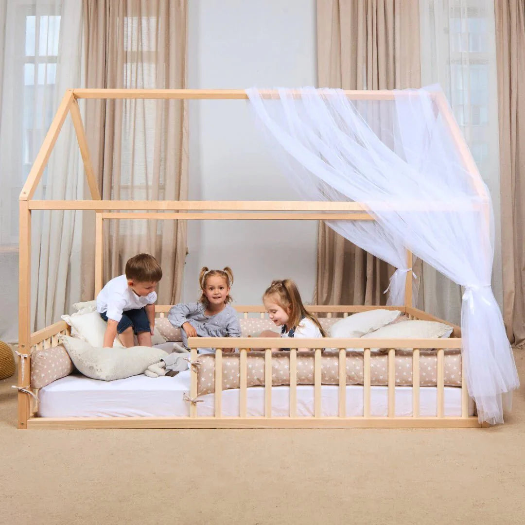 Hausbett Montessori für Kinder und Kleinkinder ab 1 Jahr