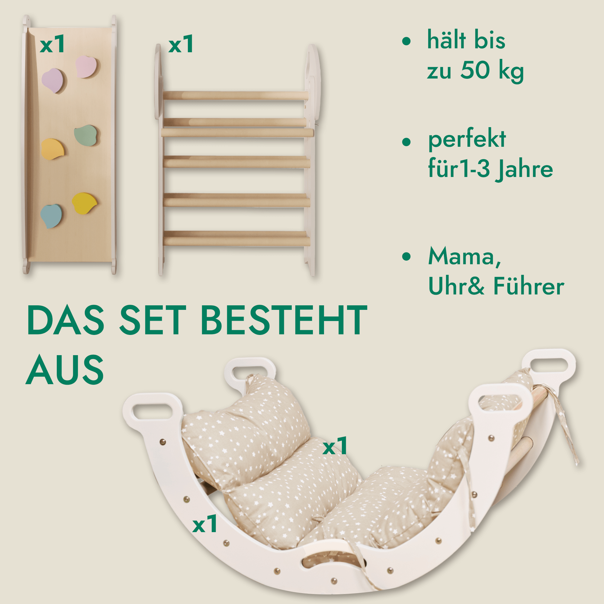 Faltbares Kletterdreieck „Classic“