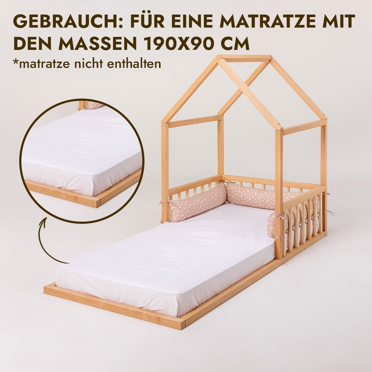 Montessori Kinderbett ab 2 Jahren