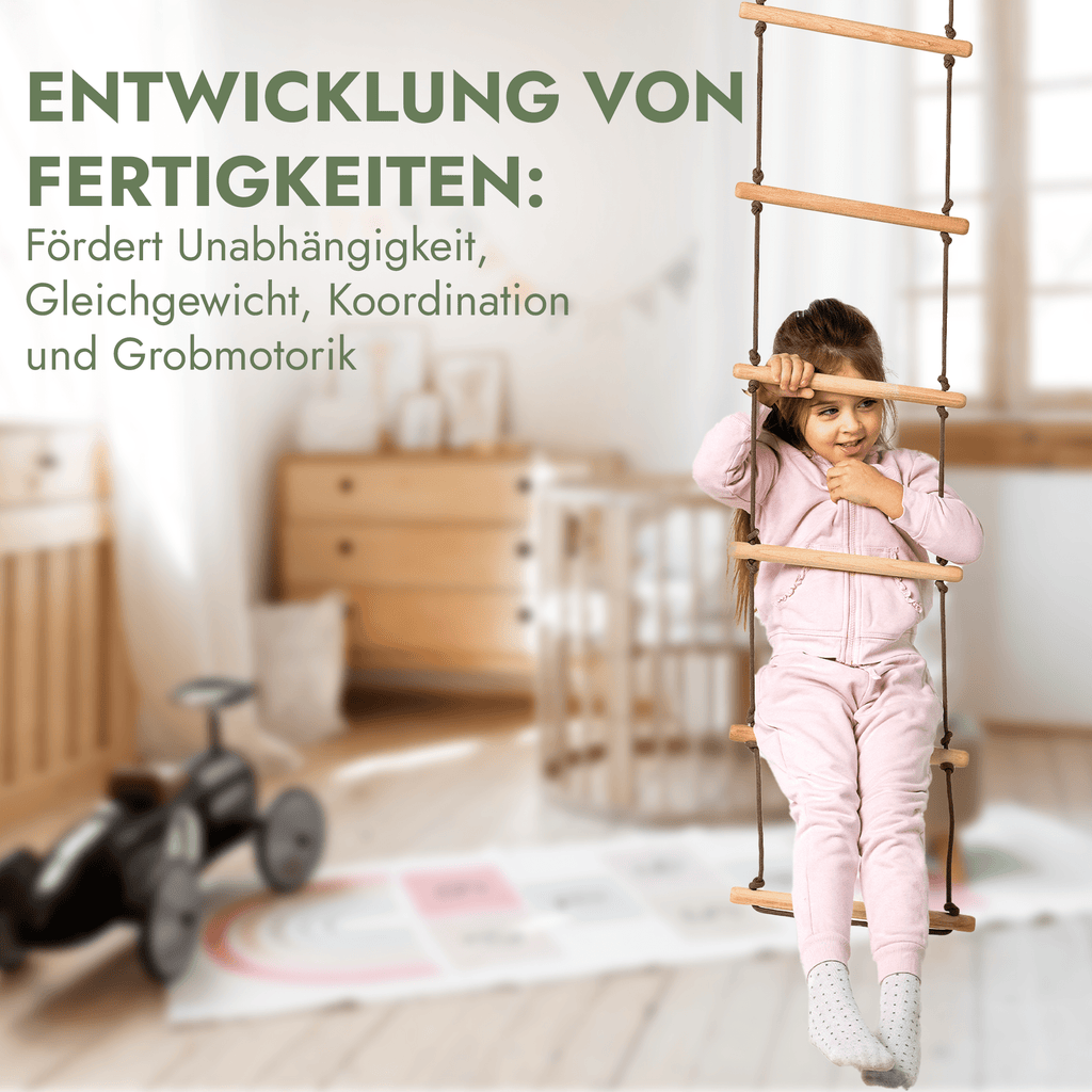 Indoor Schaukel- & Kletterset (3-teilig)