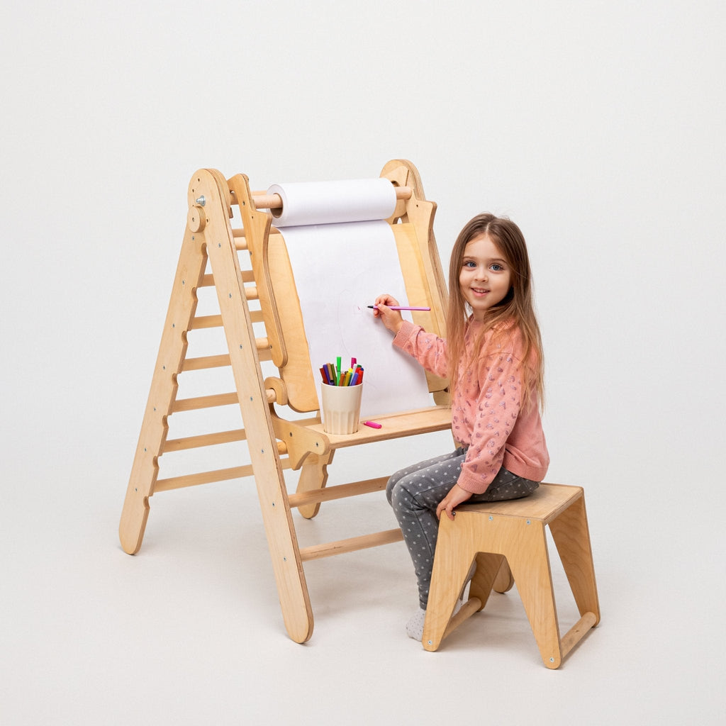 Kreativ-Staffelei mit Kinderstuhl