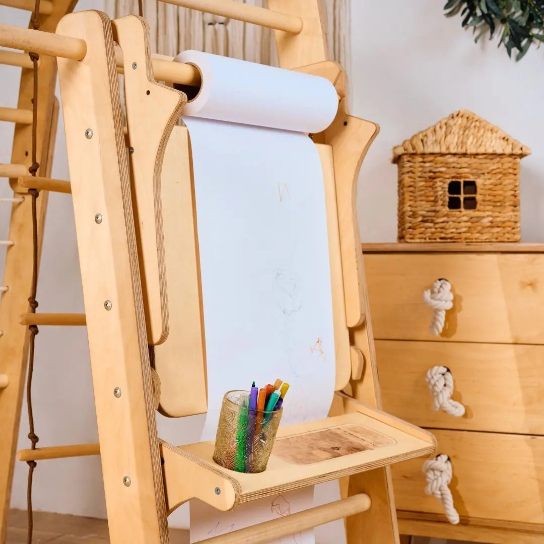 Kreativ-Staffelei mit Kinderstuhl